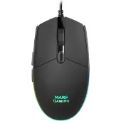 Mars Gaming MMG, rechts, Optisch, USB Typ-A, 3200 DPI, Schwarz
