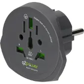 Q2 Power q2-1.100100-TH Rejseadapter
