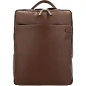 PICARD Leder Laptoprucksack Rucksack mit Laptopfach Relaxed Leather Backpack Whiskey dunkelbraun