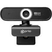 Prio Full HD 1080P Autofokus Webcam schwarz