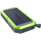 Ultron PB-10000, 10000 mAh, Lithium Polymer (LiPo), Kabelloses Aufladen, Schwarz, Grün