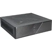 Silverstone MILO 12, Mini Tower, PC, Schwarz, Mini-ITX, Kunststoff, Stahl, 7,7 cm