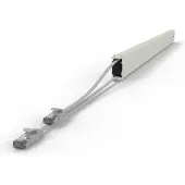 Patchbox .one / Cassette / 46RU / STP / Grey, 2,5 m, Cat6a, U/FTP (STP), RJ-45, RJ-45, Grau