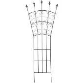 Siena Garden Rankgitter aus Metall anthrazit unterverzinkt 60x156cm