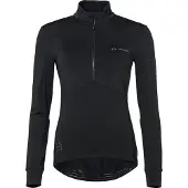 Vaude Bike Damen Langarm-Half-Zip Shirt Kuro | Größe L