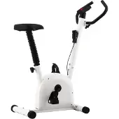 vidaXL Heimtrainer mit Riemenantrieb Weiß