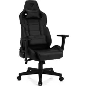 Sense7 Gamingstuhl Sentinel Schwarz Grau - Ergonomischer Bürostuhl Schreibtischstuhl 150kg 3D-Armlehnen Wippfunktion Chefsessel PC Stuhl