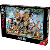 Perre/Anatolian ANATOLIAN Puzzle Afrikanisches Lächeln 1000 Teile