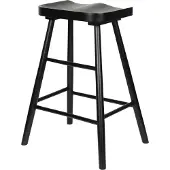 Housecraft living Vander Barhocker 64 cm Schwarz
