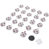 Rycote 25x Stickies Adv, 23mm Round (Pack)