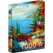 Enjoy Puzzle ENJOY-1844 - Stadt am Meer, Puzzle, 1000 Teile