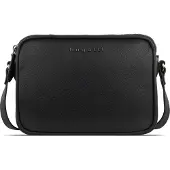 Bugatti Umhängetasche Schultertasche Bella Shoulder Bag With Double Zip Black schwarz