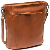 The Chesterfield Brand Leder Umhängetasche Schultertasche Fintona Shoulderbag Cognac hellbraun