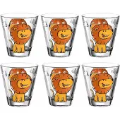 Leonardo Kindergläser Bambini Löwe 215ml (6er Set)
