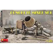 Mini art Concrete Mixer Set