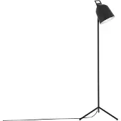 Normann Copenhagen Stage Stehleuchte Schwarz - , dimmbar, Schwarz, für Wohnzimmer, Metall