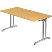 Hjh OFFICE PRO BELA 16 S - Buche 160 x 80