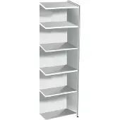 Kerkmann Anbau-Regal ARTLINE, 4 B”den, (B)390 mm, weiá