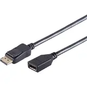 S-Impuls 83809, 1 m, DisplayPort, DisplayPort, Männlich, Weiblich, 3840 x 2160 Pixel
