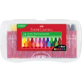 Faber-Castell Kreide - 24 st. - Multi - - One Size - Buntstiftsets