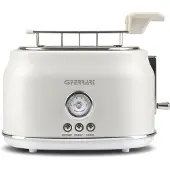 G3 Ferrari Toaster Edelstahl beschichtet "Artista" weiß G1013401