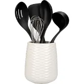 KitchenAid Komplettes Kochset - 6-teilig - mit Topf - Kochgeschirr - Spateln und Schneebesen -
