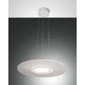 FABAS LUCE LED Pendelleuchte Angelica Ø500mm 32W Warmweiß Weiß dimmbar