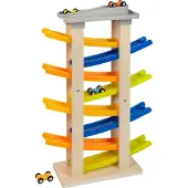 Small Foot Rennbahn mit Parkdeck XL
