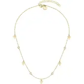 Tamaris Stylish gold-plated necklace with zircons TJ-0002-N-45 (L)