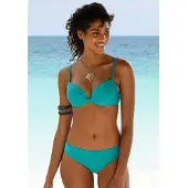 s.Oliver Bügel-Bikini-Top "Spain" mit geraffter Mitte