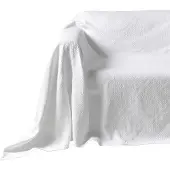 Pereira Da Chuna Sesselüberwurf in weiß | Gr.: 160-x-190-cm