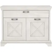Forte Kommode "Kashmir", weiß (pinia weiß), B:123,3cm H:95,9cm T:48,2cm, Sideboards, Kommode, Breite 123 cm
