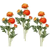 Creativ Green Kunstblume "Ranunkel" für schöne Arrangements wie Sträuße und Gestecke