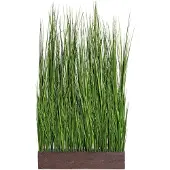 Creativ Green Kunstgras "Gras Raumteiler", grün, B:61cm H:125cm T:10cm, Kunststoff, Kunstpflanzen, Kunstgras