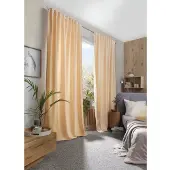 Home Basics Vorhang "WOLLY", (1 St.), Chenille