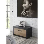 Inosign Sitzbank ¦ grau ¦ Maße (cm): B: 80 H: 43 T: 42.0