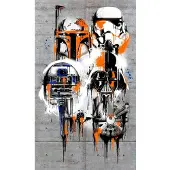 Komar Vliestapete "Digitaldruck Vlies - Star Wars Celebrate The Galaxy" bedruckt glatt Kinderzimmer