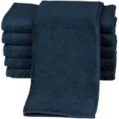 Ross Gästehandtücher "Sensual 9000", blau (nachtblau), B:30cm L:50cm, Frottier, Obermaterial: 100% Baumwolle, Handtücher, Gästehandtücher, mit Aloe-Vera-Öl veredelt