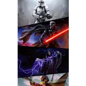 Komar Vliestapete "Digitaldruck Vlies - Star Wars Moments Imperials - Größe 120 x 200 cm" bedruckt glatt Kinderzimmer