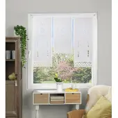 Home wohnideen Vorhang "ALEGRA", (3 St.), 3 teiliger Fensterbehang bestickt