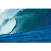 Papermoon Fototapete "Big Wave Big Barrel", bunt, B:3m L:2,23m, Vlies, Tapeten, Fototapete