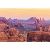 Papermoon Fototapete "Hunts Mesa Sunrise", bunt, B:2m L:1,49m, Vlies, Tapeten, Fototapete