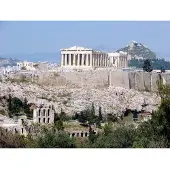 Papermoon Fototapete "Parthenon Athens", bunt, B:2m L:1,49m, Vlies, Tapeten, Fototapete