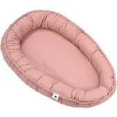 Julius Zöllner NIDO Muslin Babynest, Dusty Rose