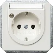Siemens Steckdose 1f ti-ws glz DELTAprofil UP 5UB1472