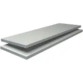 Schulte Fachboden, für Steckregal, 1200 x 400 mm, weiß, 2 Stück