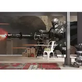 Komar Fototapete "Digitaldruck Vlies - Star Wars The Mandalorian Blaster, Gr. 500x250 cm" bedruckt glatt Kinderzimmer