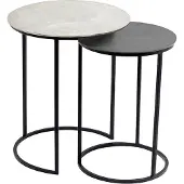 Concept Catania Beistelltisch 2er Set Metall
