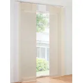 HEINE Schiebevorhang in sand | Gr.: 145-x-57cm