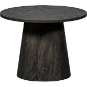 Woood Maan Couchtisch Mdf Dunkelbraun 40Xø80cm